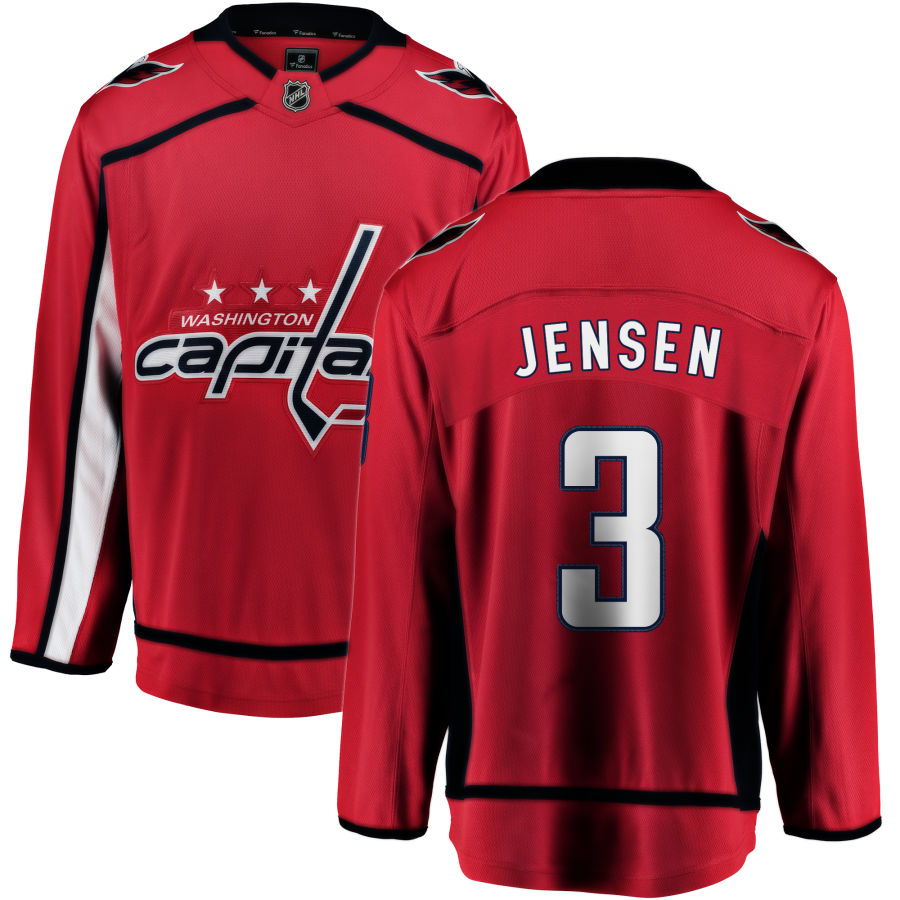 Nick Jensen Washington Capitals Fanatics Branded Home Breakaway Jersey - Red